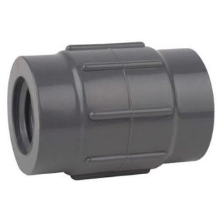CPVC Reducing Coupling, 1/2" x 1/4" Pipe Size, FNPT x FNPT Connection Type