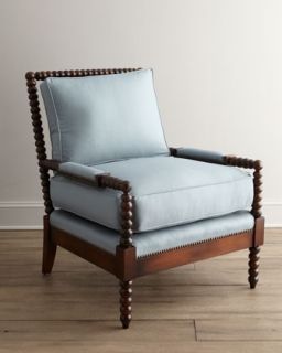Old Hickory Tannery Ellsworth Neutral Spindle Back Chair