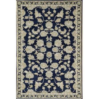Wildon Home Courtlyn Navy Area Rug
