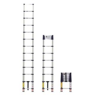Xtend & Climb 12.5 ft. Telescoping Aluminum Extension Ladder with 300 lb. Load Capacity Type 1A Duty Rating 780P