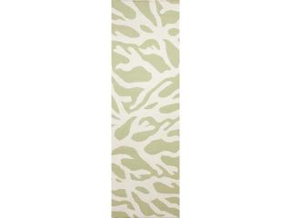 Surya Rug BDW4001 268 Runner Green and Teal Rug 2 ft. 6 in. x 8 ft.