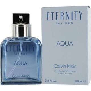 Eternity Aqua Edt Spray 3.4 Oz By Calvin Klein