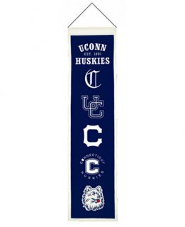 Winning Streak Connecticut Huskies Heritage Banner   Sports Fan Shop