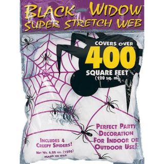 White Spider Web Halloween Decoration