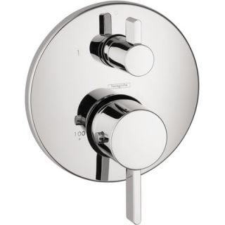 Hansgrohe S Thermostatic Volume Control Faucet Trim with Lever Handle