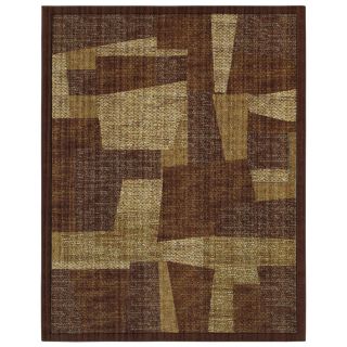 Mohawk Home River Bed 8 ft x 10 ft Rectangular Tan Transitional Area Rug