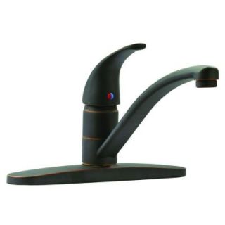 Design House Trenton Single Handle Kitchen Faucet in Oil Rubbed Bronze    DISCONTINUED 526970