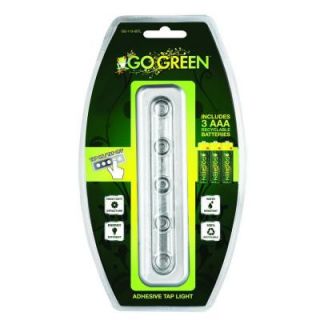 Power By Go Green 5 LED Tap Light with Battery GG 113 05TL
