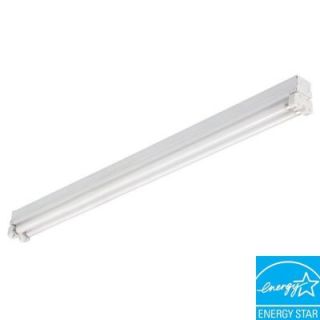 Lithonia Lighting Mini Strip 2 Light White Fluorescent Utility Light MNS5 2 21 LP