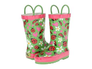 Western Chief Kids Lovely Ladybugs (Toddler/Little Kid) Green