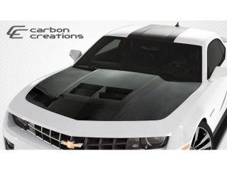 2010 2014 Chevrolet Camaro Carbon Creations ZL1 Look Hood   1 Piece