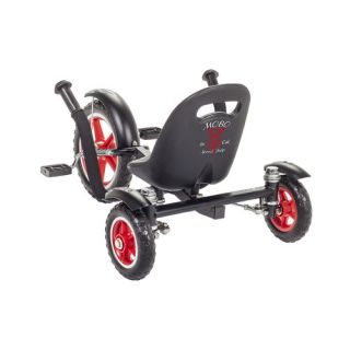 Tot Rockabilly A Toddlers Ergonomic Three Wheeled Pedal Ride On by