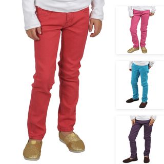 Hailey Jeans Co. Girls Stretchy Colored Skinny Jeans