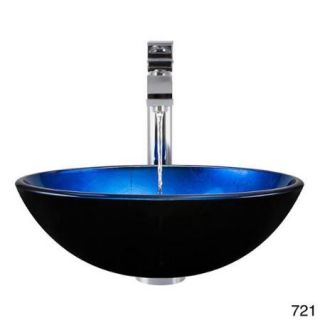 The MR Direct 608 Chrome Bathroom Ensemble 721 Vessel Faucet