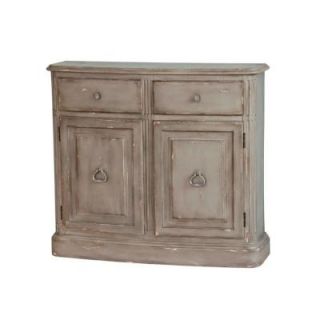 Pulaski Furniture 2 Drawer Chest with Cabinet Doors in Distressed Blue DS 675008