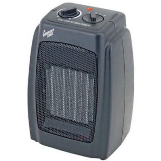 Comfort Zone Ceramic Heater, Black