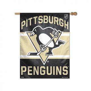 NHL Team Logo 27" x 37" Vertical Banner   Pittsburgh Penguins   7800206