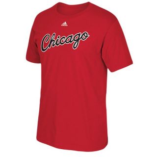 adidas NBA T Shirt   Mens   Basketball   Clothing   Chicago Bulls   Red