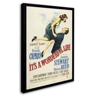 Trademark Fine Art Its a Wonderful Life Vintage Advertisement on