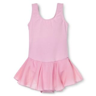 Danz N Motion® by Danshuz® Girls Activewear Leotard Dress   Pink