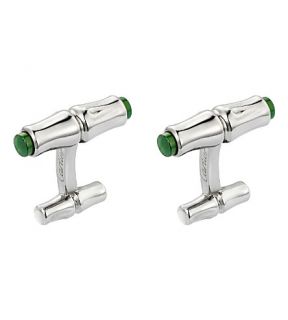 CARTIER   Bamboo decor cufflinks