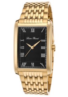 Avignon Gold Tone Stainless Steel Black Dial