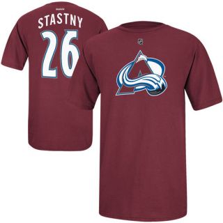 Reebok Paul Stastny Colorado Avalanche Youth Player Name & Number T Shirt   Burgundy