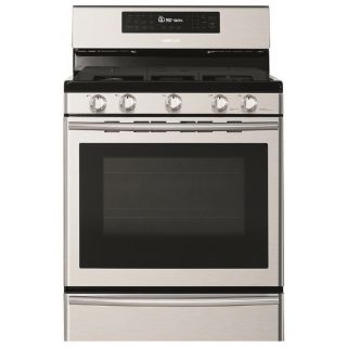 Samsung 5 Burner Freestanding 5.8 cu ft Convection Gas Range (Stainless Steel) (Common 30 in; Actual 29.8125 in)
