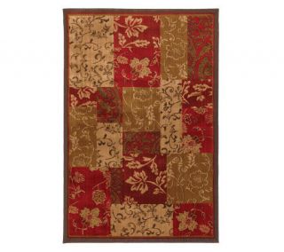 Mohawk Home Kaleidoscope Patchwork Brocade 8 x11 Rug —