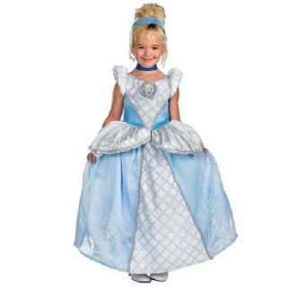Disguise Girls Disney Prestige Cinderella Costume DI50484_S