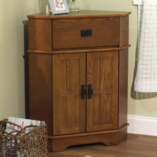 Mission 2 Door Corner Cabinet by TMS