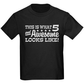  Funny Five Year Old Kids' Graphic Tee