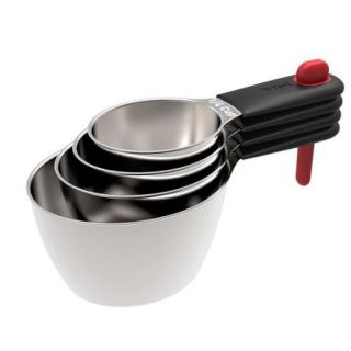 T Fal Stainless Steel 4 Piece Measuring Cups