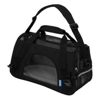 Oxgord Soft Sided Cat/ Dog Comfort Travel Pet Carrier Bag (Small) Black