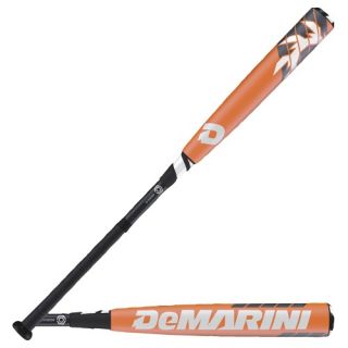 DeMarini Voodoo Raw Youth Baseball Bat   Youth   Baseball   Sport Equipment   Orange/White/Black