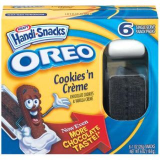 Nabisco Handi Snacks Oreo Cookie Sticks 'n Creme Dip, 1 oz, 6 count