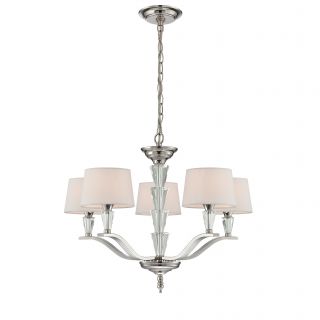 Saveria 5 Light Drum Chandelier by Lite Source