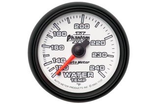 AutoMeter 7532   Range 120°   240° F, full sweep/mechanical Water Temperature   2 1/16" Temperature   Gauges
