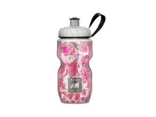Polar Bottle Kids Insulated Water Bottle 12oz   Pink Leopard #zCM