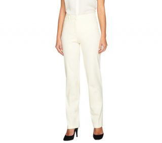 Isaac Mizrahi Live Regular 24/7 Straight Leg Pants —