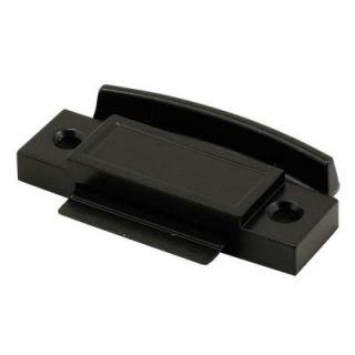 Prime Line Black Spring Loaded Heavy Duty Die Cast Sliding Window Latch and Pull F 2607