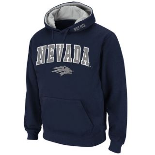 Stadium Athletic Nevada Wolf Pack Navy Arch & Logo Pullover Hoodie