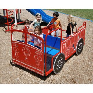 Kidstuff Playsystems, Inc. Spring Kid Vision Style Fire Engine