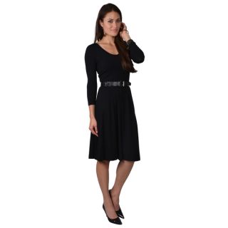 Calvin Klein Womens Belted Dress  ™ Shopping