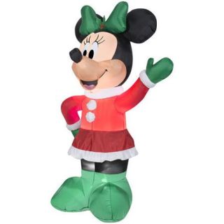 Gemmy Industries Airblown Inflatables Christmas Holiday Minnie Decoration