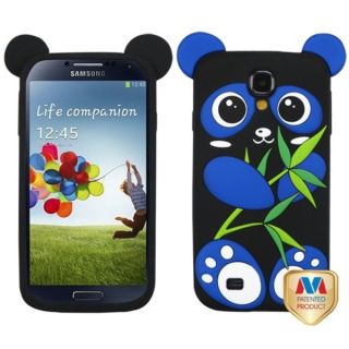 INSTEN Blue/ Black Panda Pastel Skin Phone Case Cover for Samsung