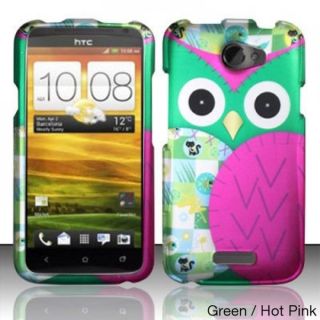 INSTEN Owl Colorful Cute Cartoons Animal Rubberized Hard Plastic Phone