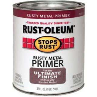 Rust Oleum Stops Rust Quart, 32oz, Rusty Metal Primer