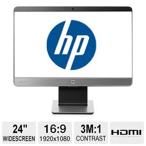 HP EliteDisplay S240ml 24 LCD monitor   LED Backlight, 1920 x 1080, IPS, 300 cd/m2, 10001, 30000001 (dynamic), 7 ms, HDMI, VGA, MHL, DisplayPort, black, meteor gray   F4M47A8#ABA