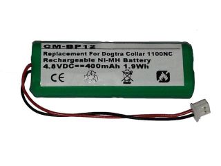 Replacement 400mAh DC 1, BP12RT, BP RR, BP 12, 28AAAM4SMX, 30AAAM4SMX, 40AAAM4SMX, AAAM4SMX, ACNMH101, GPRHC043M016 Battery for Dogtra Dog Collar Transmitters and Receivers 